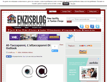 Tablet Screenshot of enzisblog.it